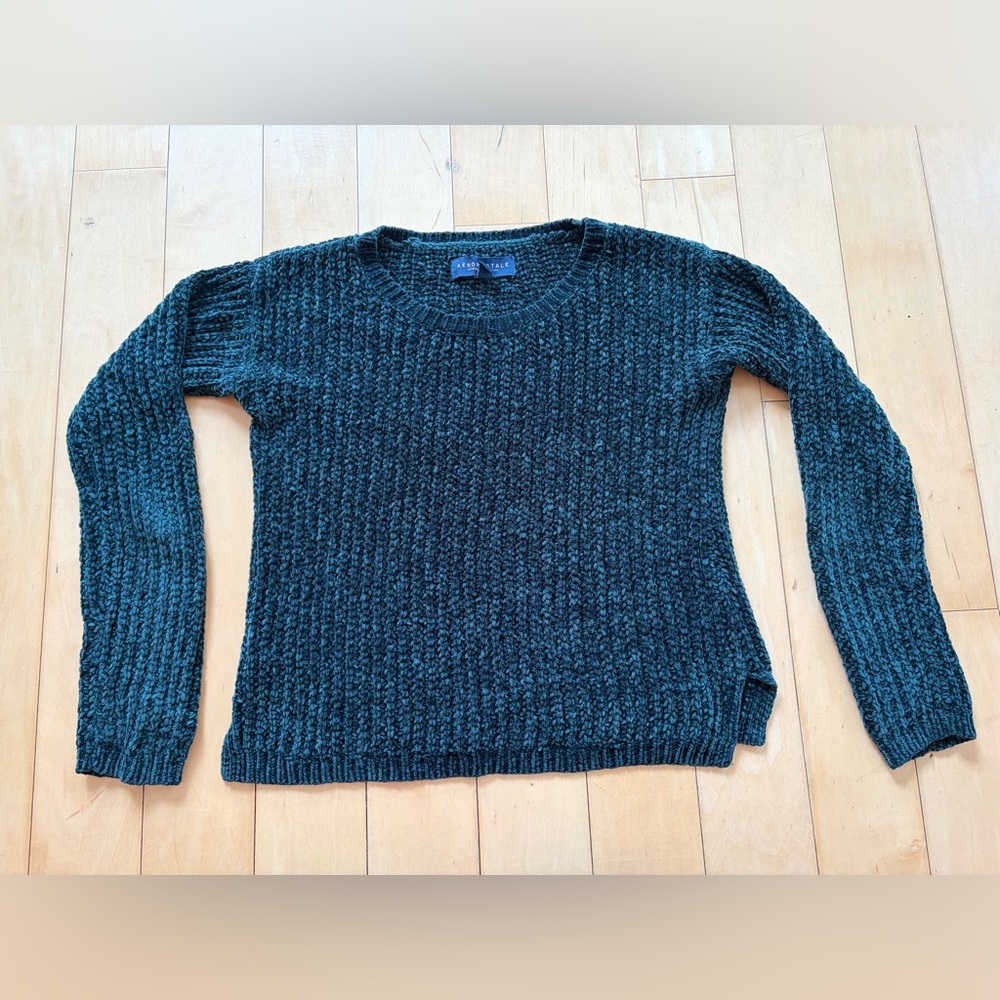 Aeropostale Dark Green Crewneck Sweater